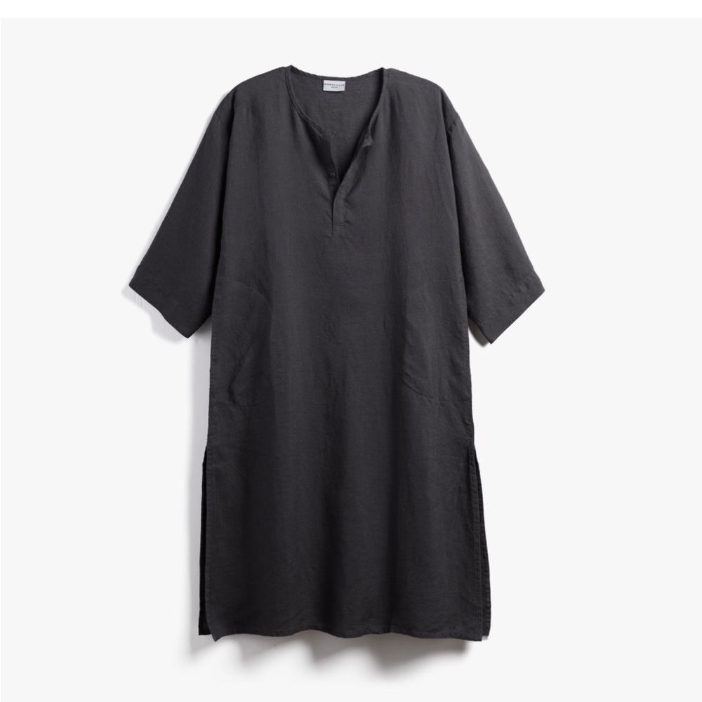 Parachute linen house dress
